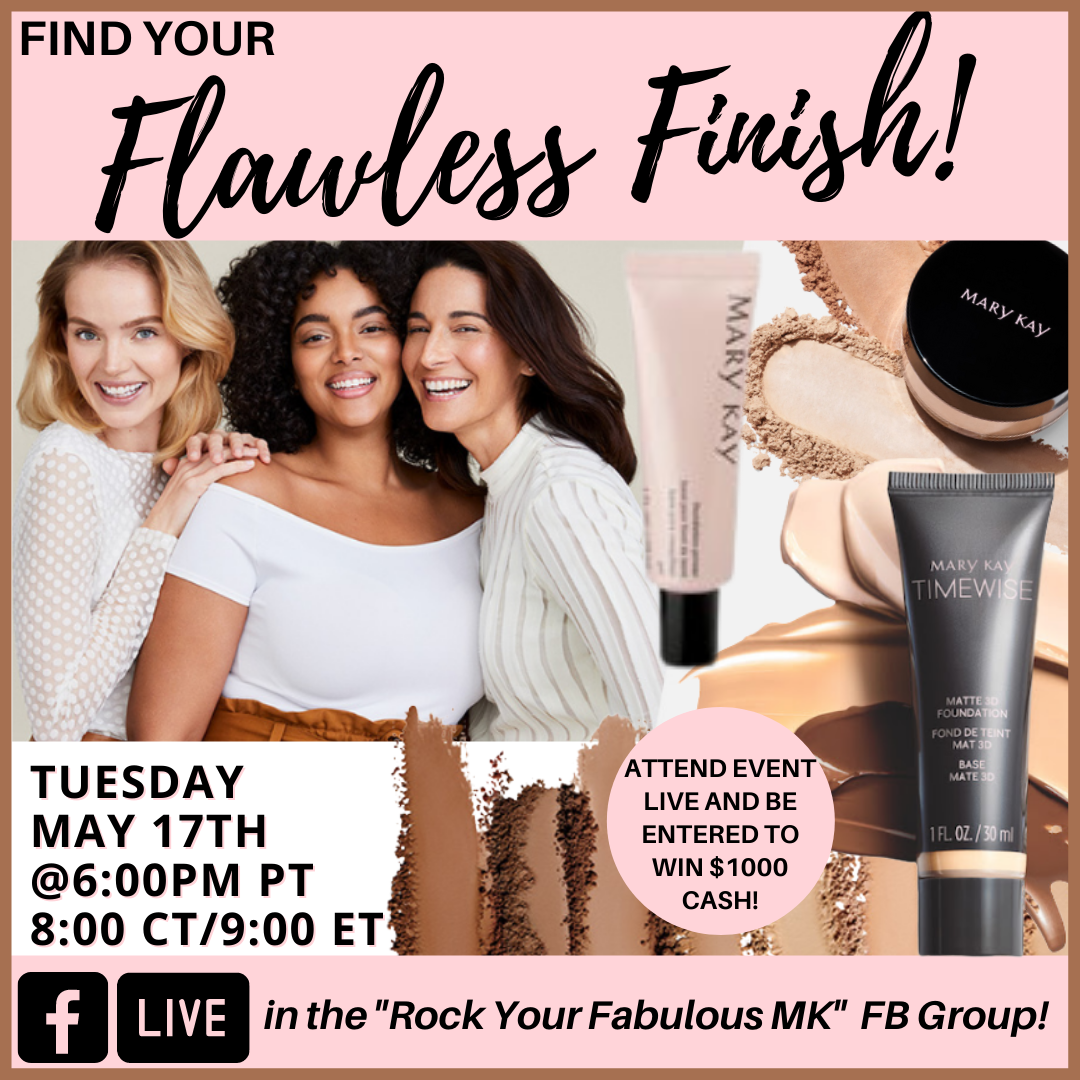 MAY 17 POWHER PARTY Find Your Flawless Finish 2022 c